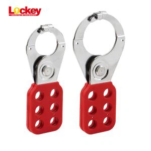 PA beschichtet Stahl Lockout Hasp mit Haken 1'' 1,5 ''